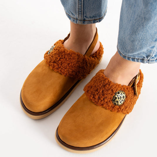 Walviss Ellis Hakiki Deri Kemerli Tarçin Sandalet