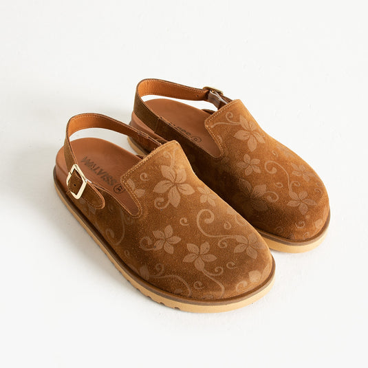 Walviss Flora Kadın Hakiki Deri Tek Tokalı Coconat Sandalet