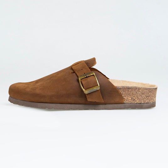 Walviss Impulo Kadin Hakiki Deri Tek Tokali Taba Terlik