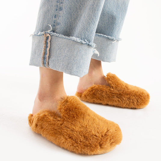 Walviss Konde Kadin Kürklü Bagciksiz Tarçin Terlik