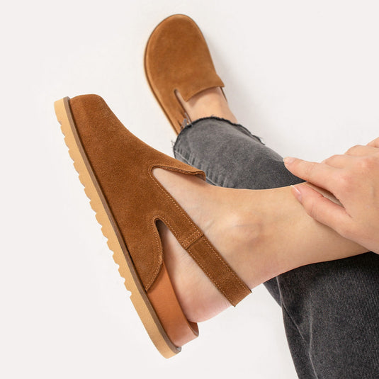 Walviss Leon Kadın Hakiki Deri Tek Tokalı Coconat Sandalet