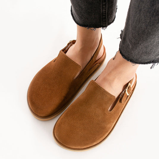 Walviss Leon Kadın Hakiki Deri Tek Tokalı Coconat Sandalet