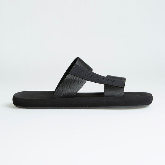 Walviss Mystax Erkek Dokuma Kumas Bagciksiz Siyah Terlik