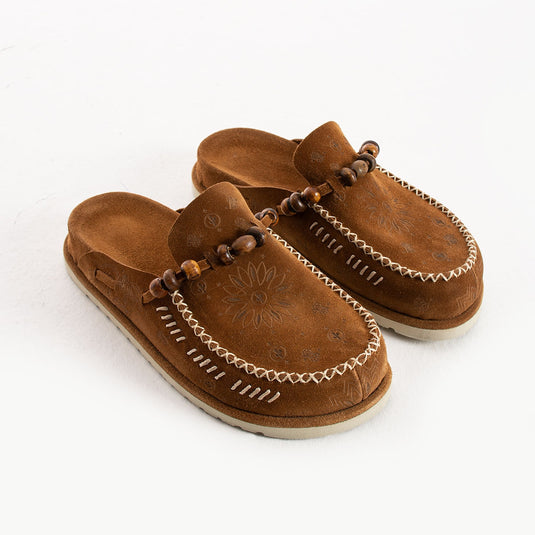 Walviss Rustica Kadin Hakiki Deri Bagciksiz Coconat Terlik