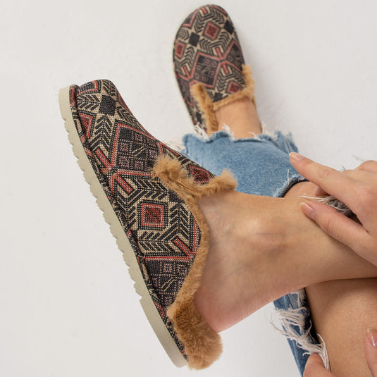 Walviss Savora Kadin Kumas Pelus Bagciksiz Tarçin Terlik