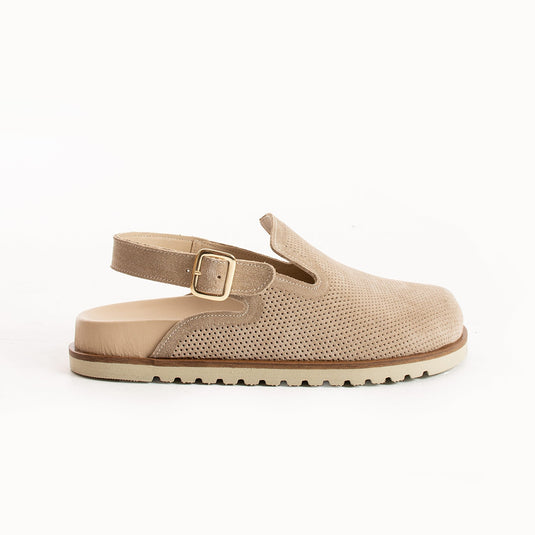 Walviss Zuri Kadin Hakiki Deri Tek Tokali Coconat Terlik